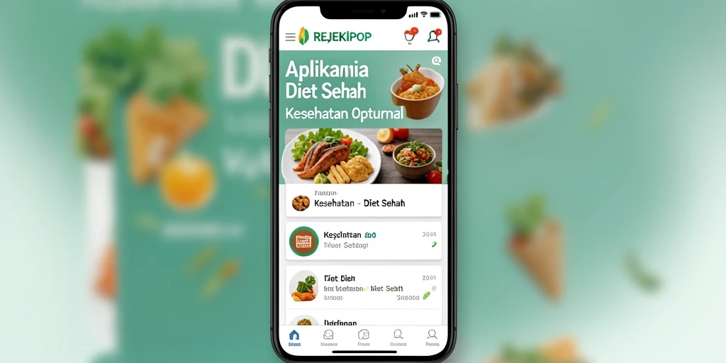 Antarmuka pengguna REJEKIPOP yang menarik dan fungsional.