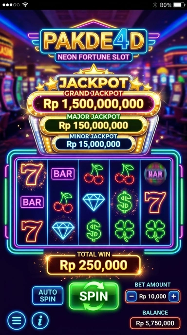 pakde4d tampilan beranda
