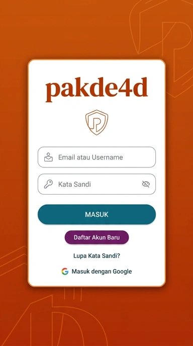 Masuk Akun Pakde4d dengan Mudah dan Praktis