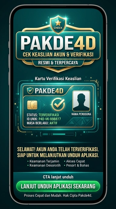 Kanal Resmi Pakde4d untuk Pengguna Android Indonesia